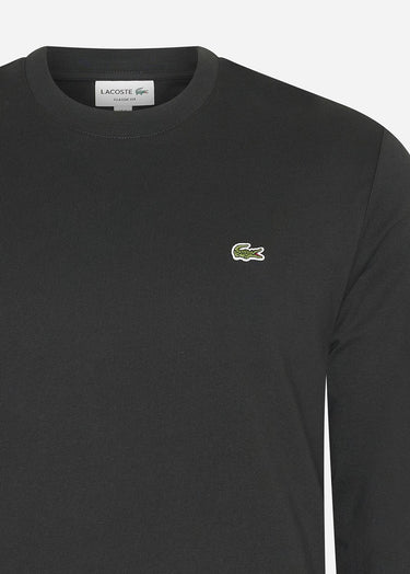 Lacoste T-shirts Longsleeve - black