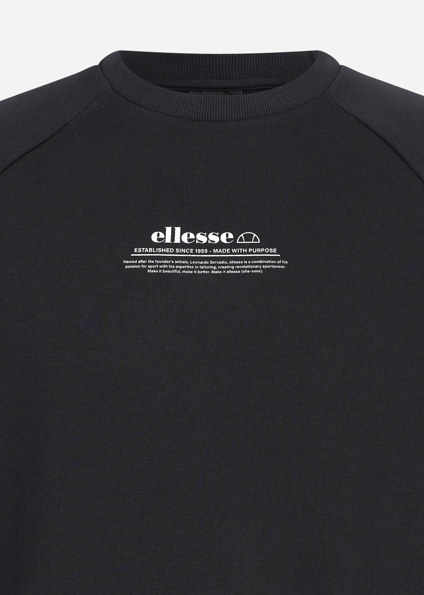 Ellesse Truien Favaretto sweatshirt - black
