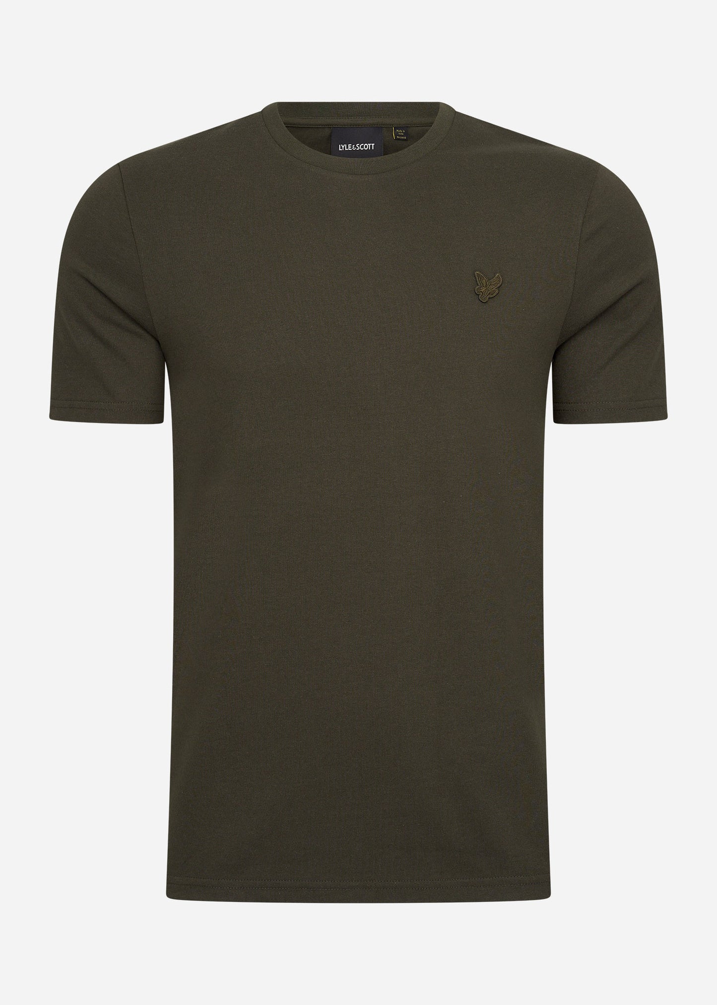 Lyle & Scott T-shirts Tonal eagle t-shirt - olive