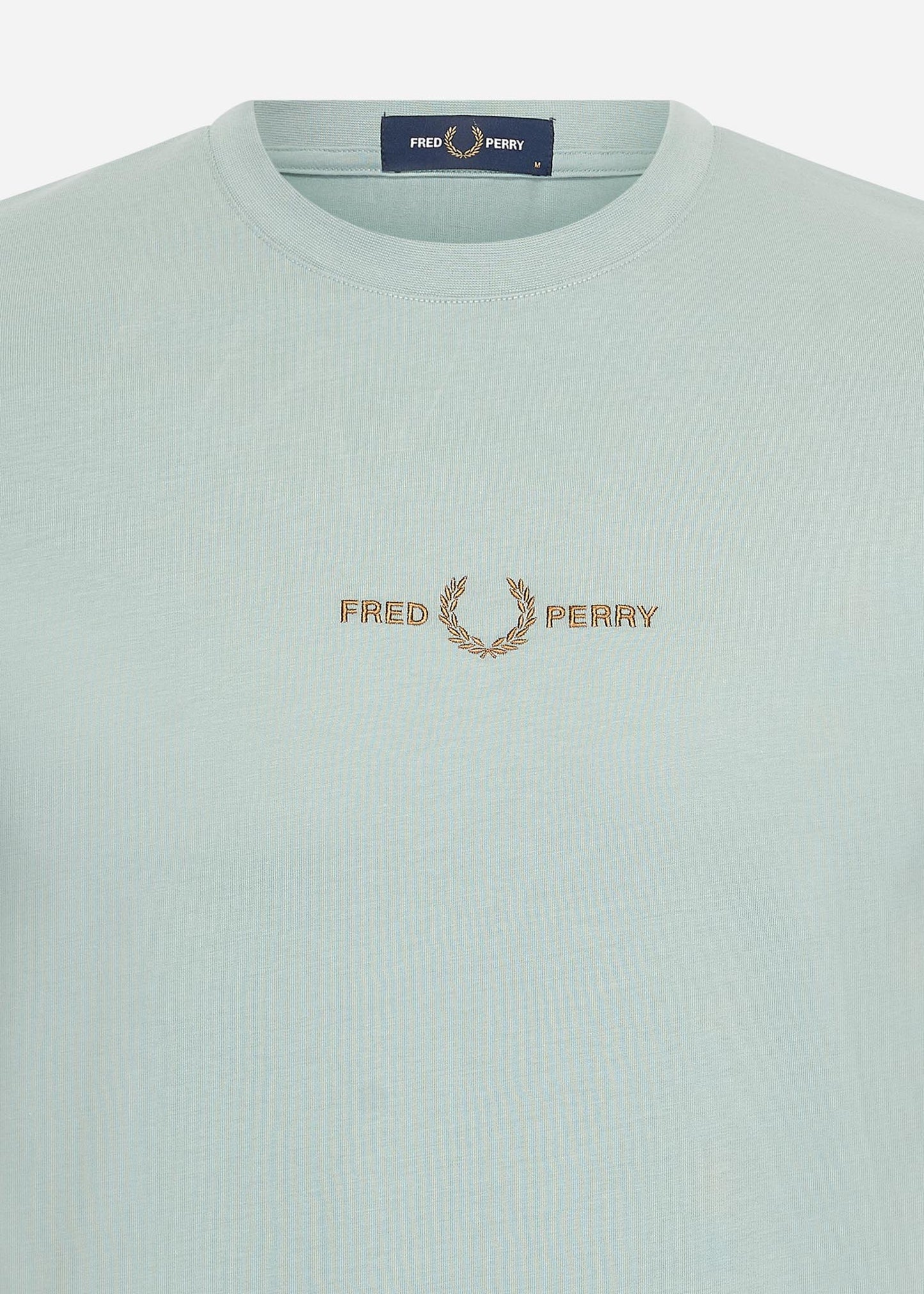 Fred Perry T-shirts Embroidered t-shirt - silver blue