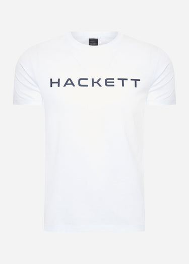 Hackett London T-shirts  Essential tee - white navy