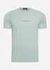 Fred Perry T-shirts Embroidered t-shirt - silver blue