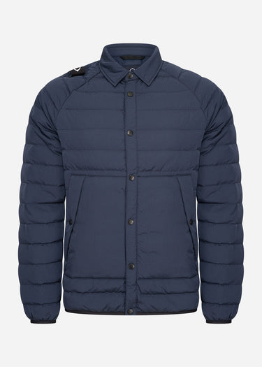 MA.Strum Jassen  Down overshirt jacket - ink navy