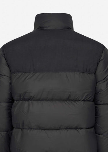 Lyle & Scott Jassen Longline wadded puffer - jet black