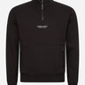 Marshall Artist Truien Siren 1/4 zip - black