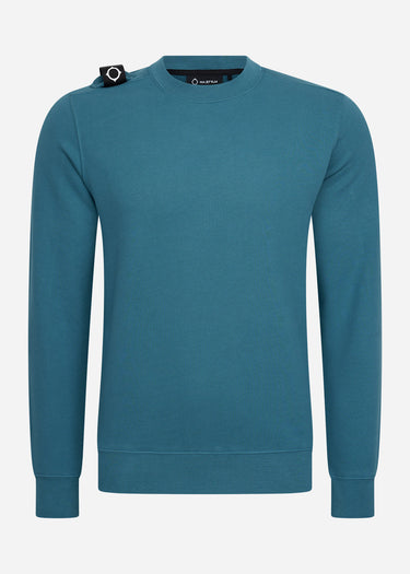 MA.Strum Truien  Core crew sweat - storm blue