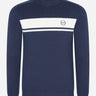Sergio Tacchini Truien Damarindo knit knit tutle neck - maritime blue gardenia