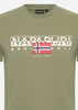 Napapijri T-shirts Aylmer t-shirt - green lichen