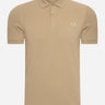 Fred Perry Polo's Plain fred perry shirt - warmstone oatml