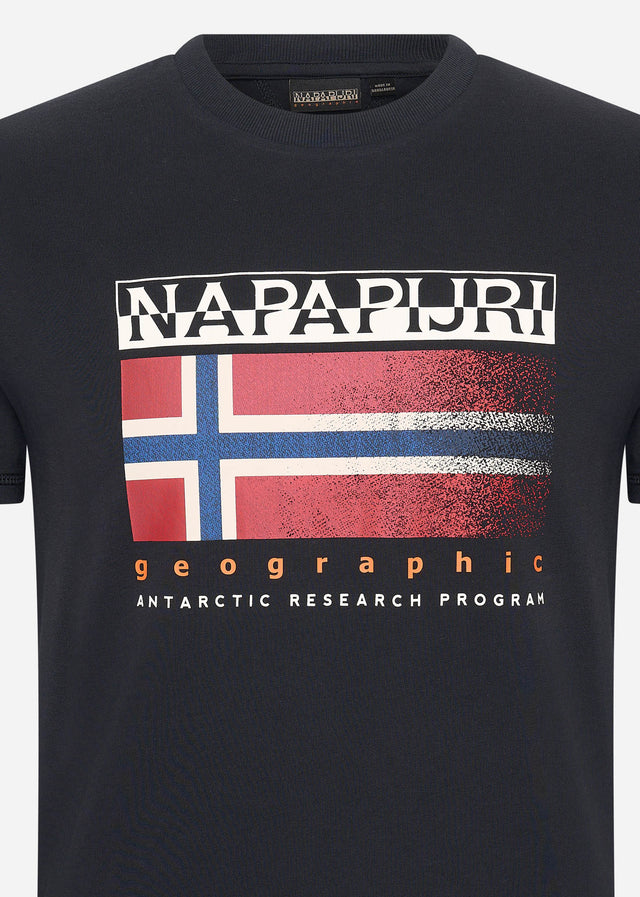 Napapijri T-shirts Kreis t-shirt - black