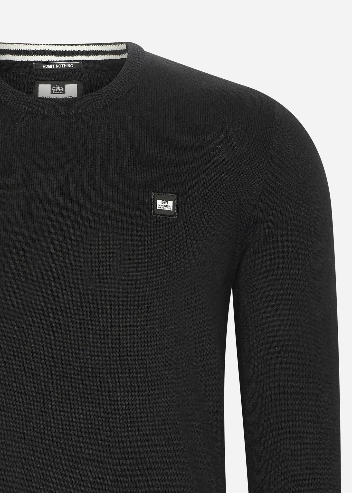 Weekend Offender Truien Solace - black