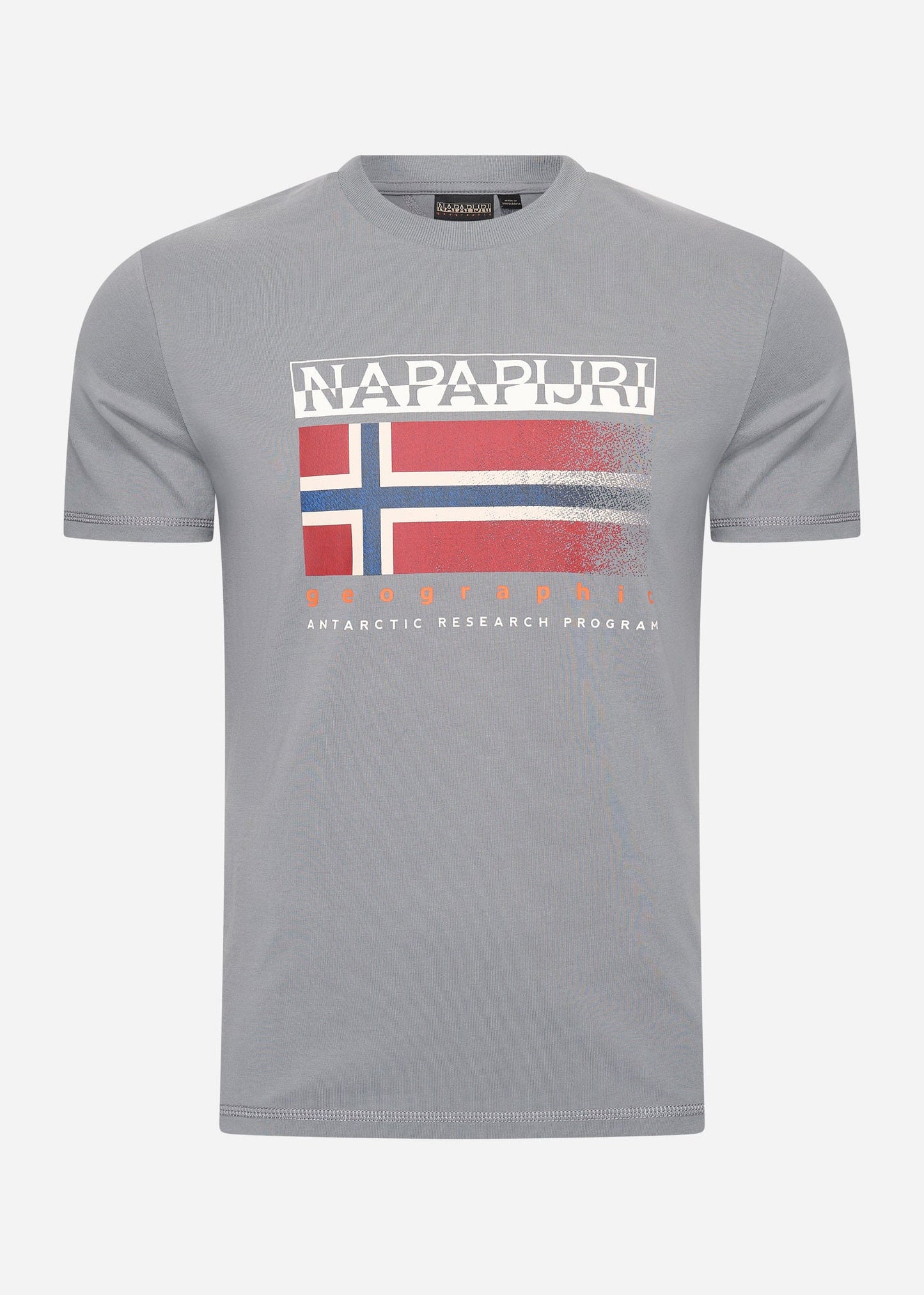 Napapijri T-shirts Kreis t-shirt - grey owl