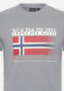 Napapijri T-shirts Kreis t-shirt - grey owl