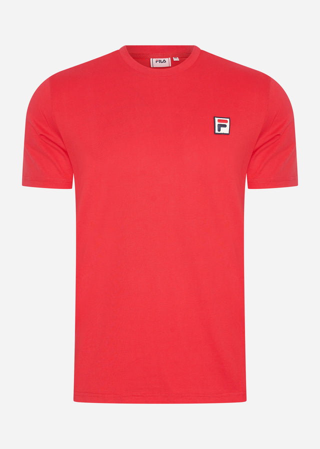 Fila T-shirts 3 pack ledge tee - True Red - Black - Aventurine