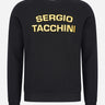 Sergio Tacchini Truien Reinaldo crew neck sweat - black