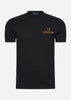Fred Perry T-shirts Loopback jersey pocket t-shirt - black