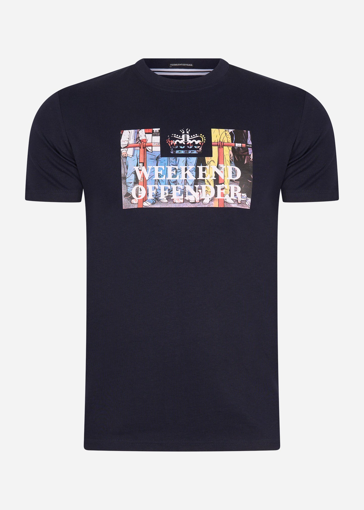 Weekend Offender T-shirts Bissel - navy