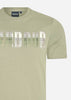 Barbour T-shirts Thurford tee - dusty green