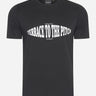 Lyle & Scott T-shirts Terrace graphic - jet black