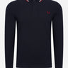 Fred Perry Longsleeve Polo's LS twin tipped shirt - navy snow white burnt red