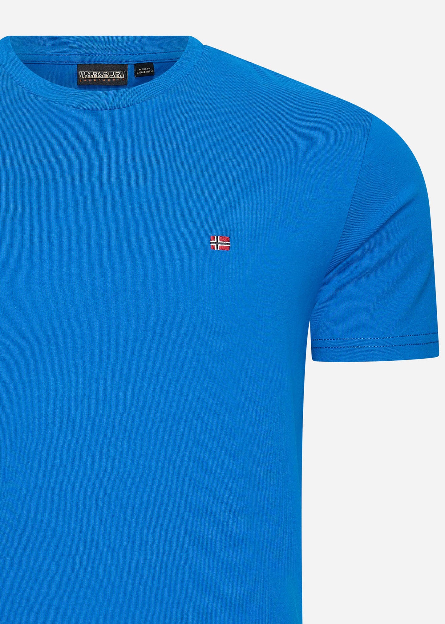 Napapijri T-shirts Salis ss sum t-shirt - blue lapis