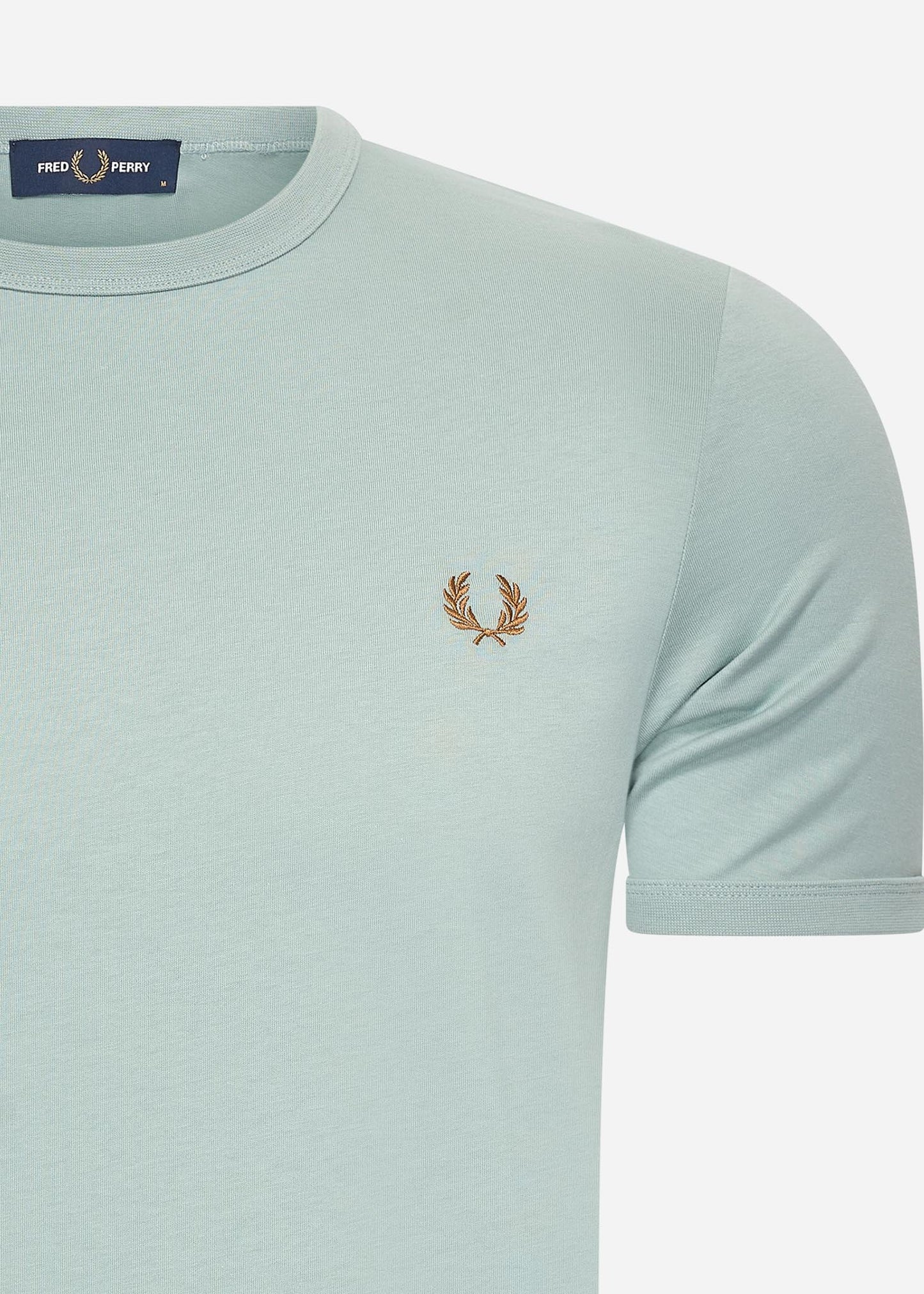 Fred Perry T-shirts Ringer t-shirt - silver blue