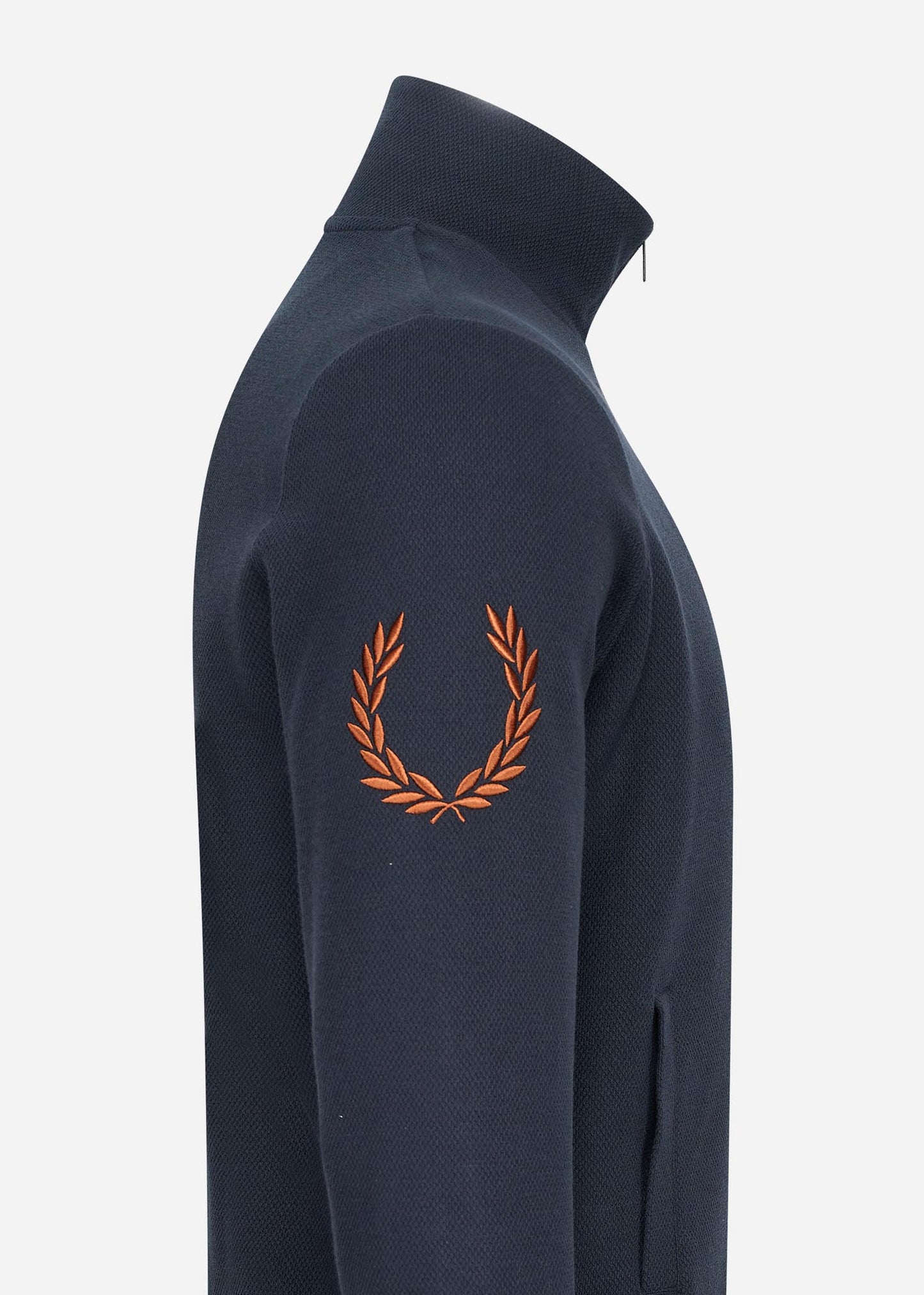 Fred Perry Vesten Laurel wreath sleeve track jacket - navy
