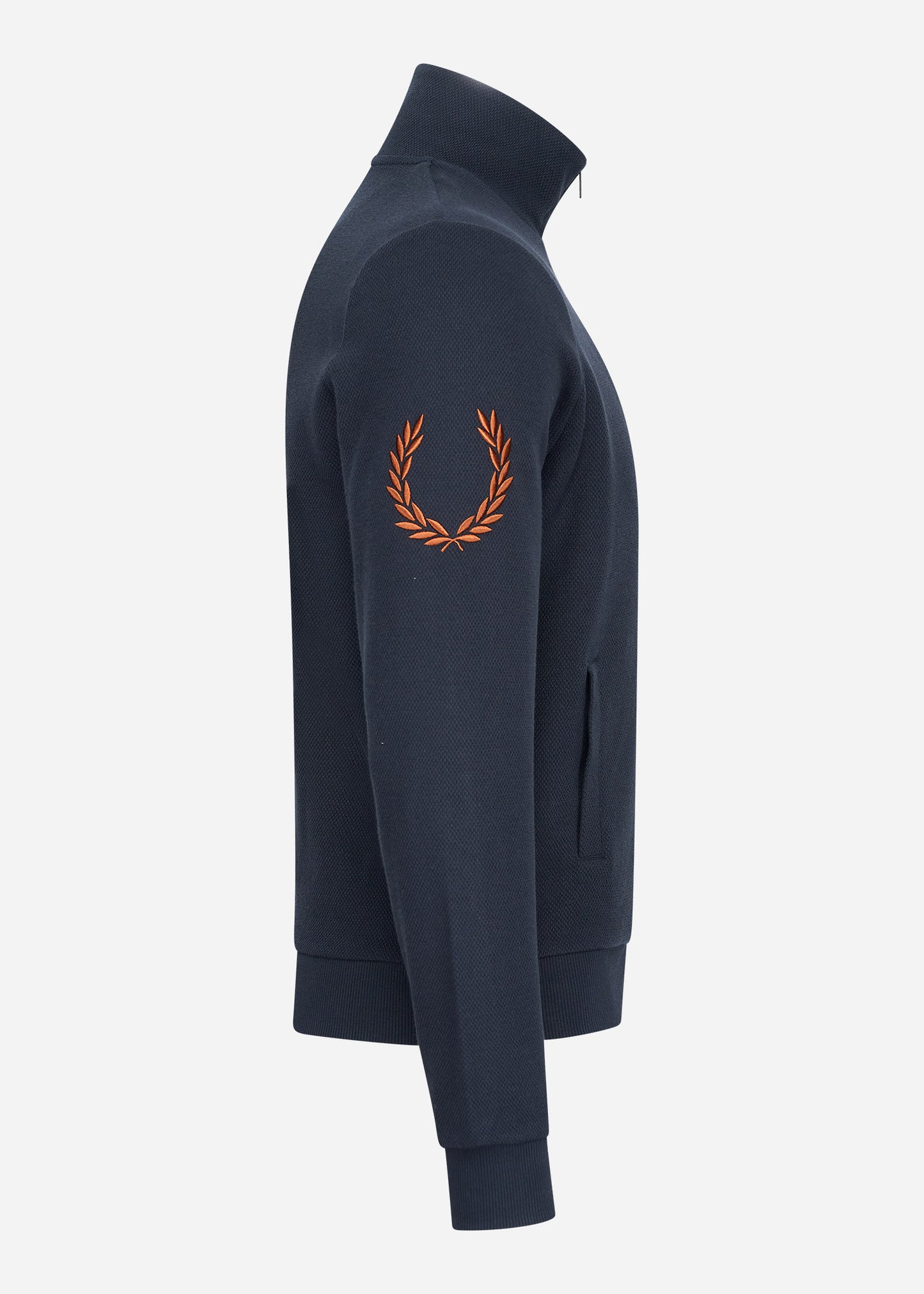 Fred Perry Vesten Laurel wreath sleeve track jacket - navy