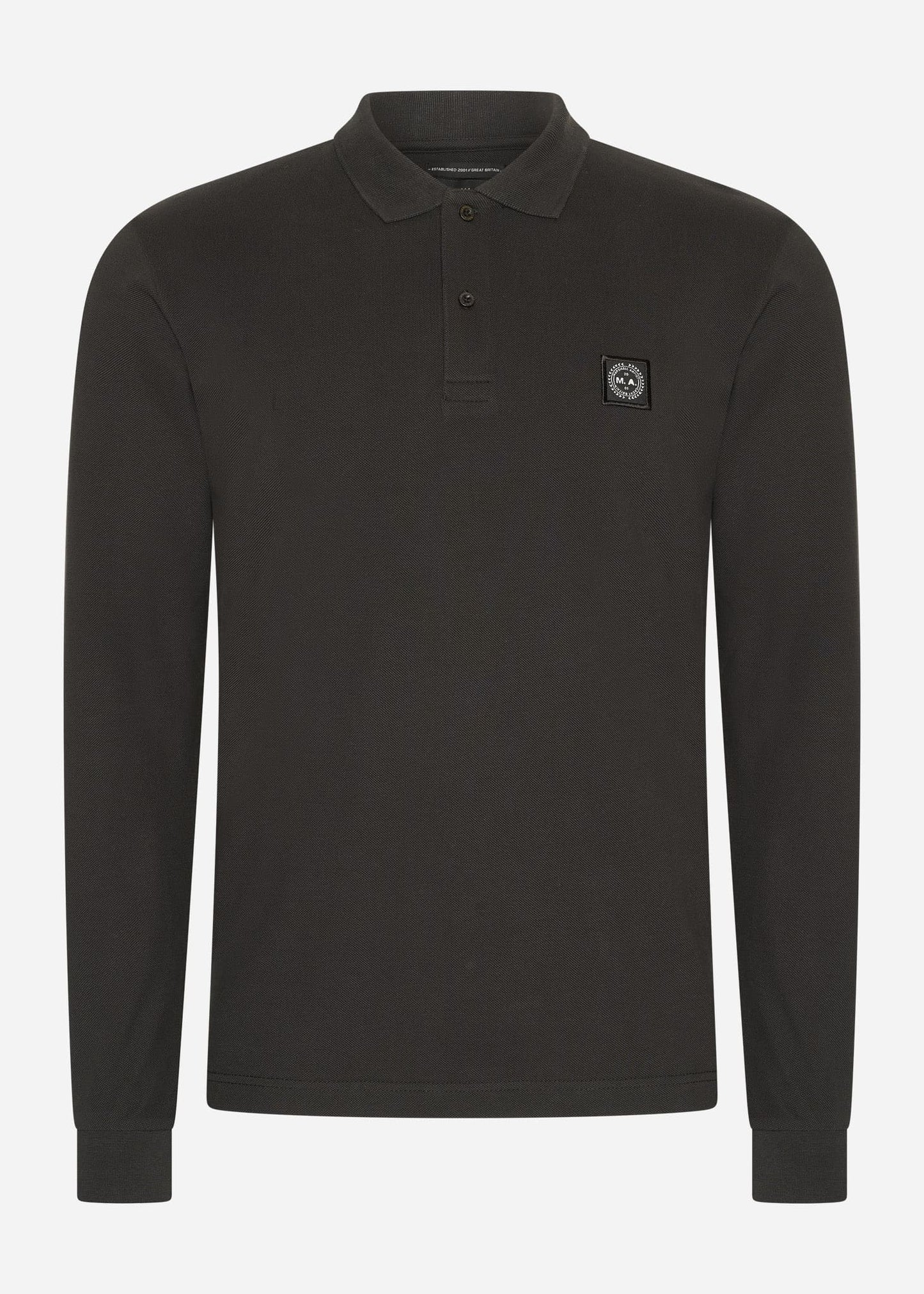 Marshall Artist Longsleeve Polo's Siren ls polo - black