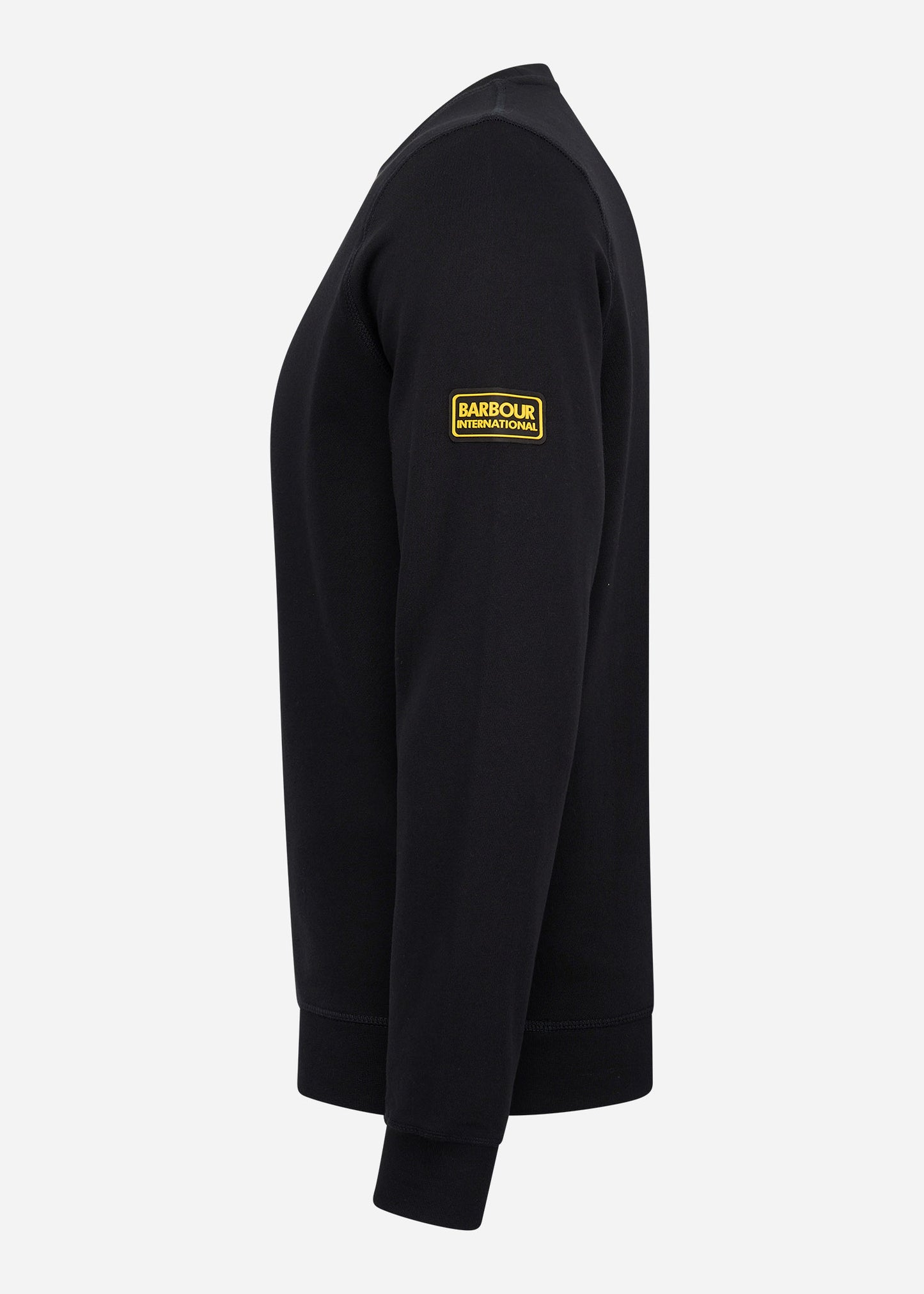 Barbour International Truien Racer badge sweat - black