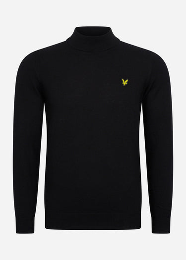 Lyle & Scott Truien Roll neck jumper - jet black