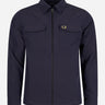 Fred Perry Overshirts A Zip overshirt - navy