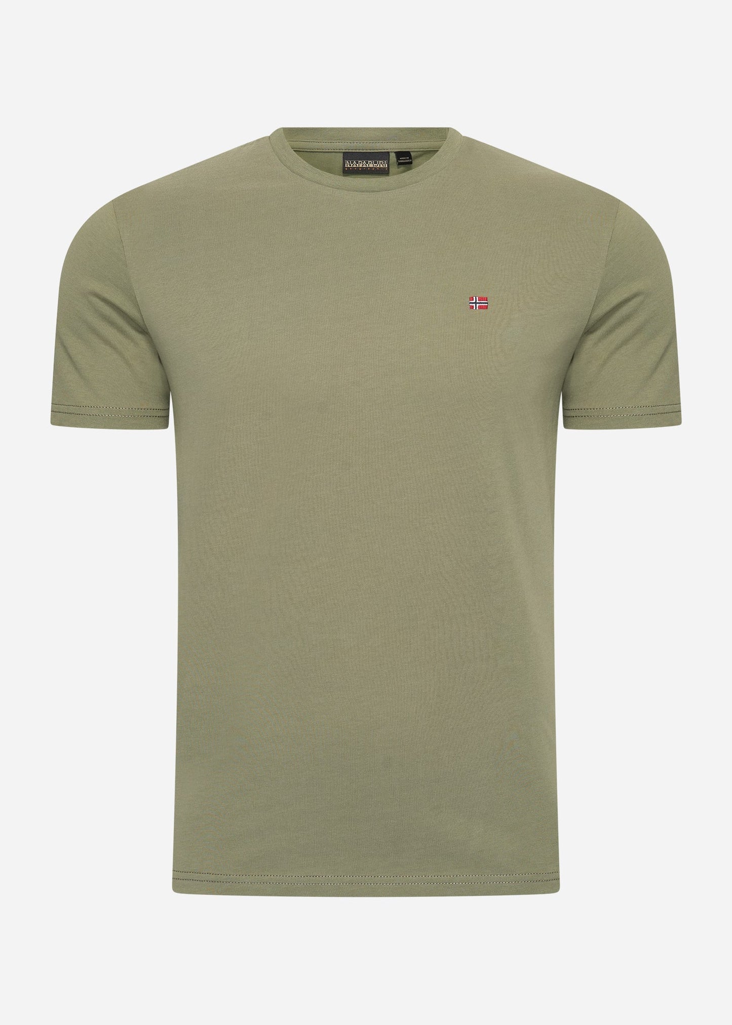 Napapijri T-shirts Salis ss sum t-shirt - green lichen