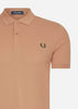 Fred Perry Polo's Plain fred perry shirt - lightrust ngreen