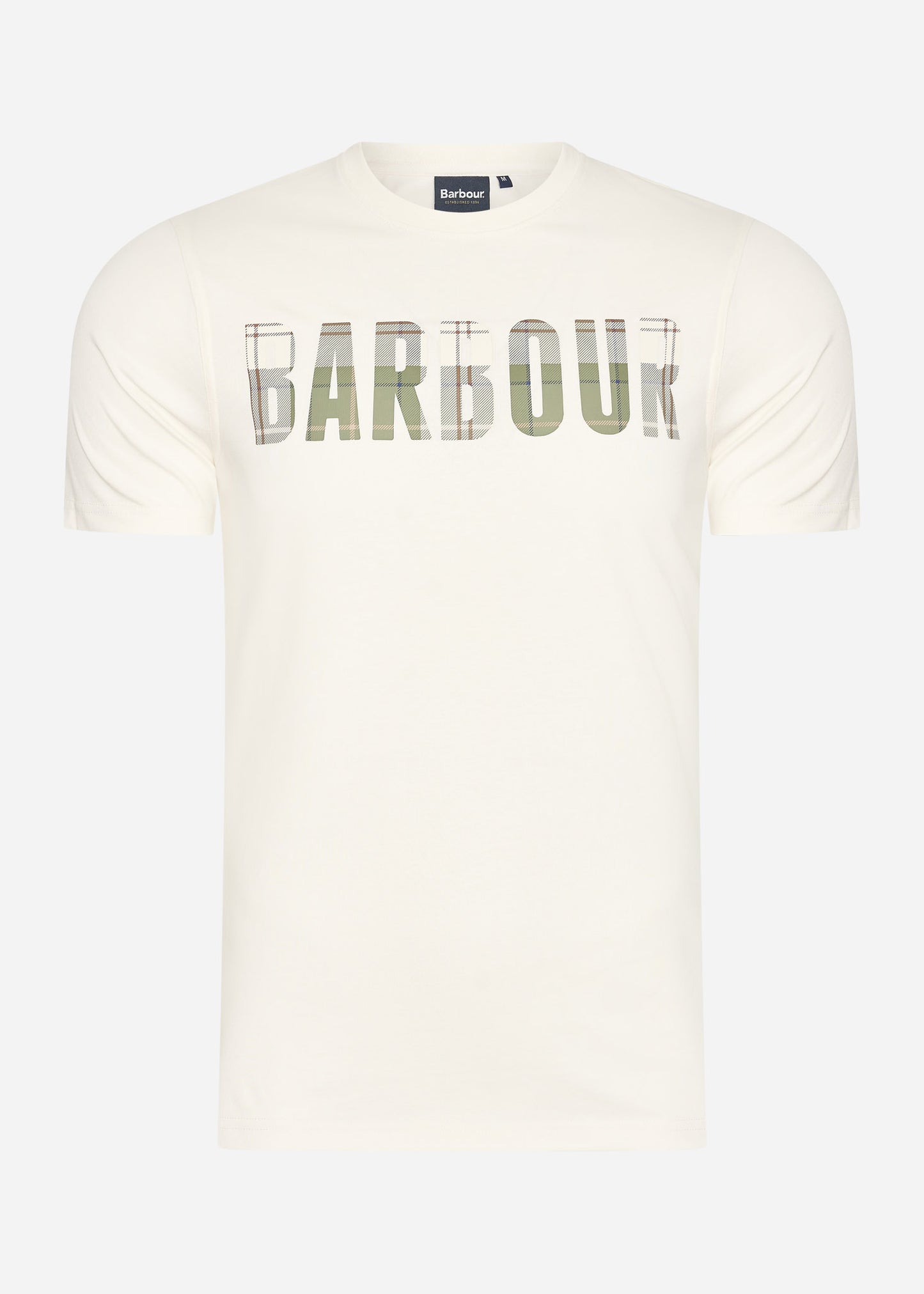 Barbour T-shirts Thurford tee - whisper white