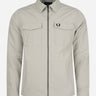 Fred Perry Overshirts Zip overshirt - limestone