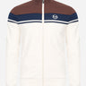 Sergio Tacchini Vesten Damarindo track top - gardenia deep mahogany