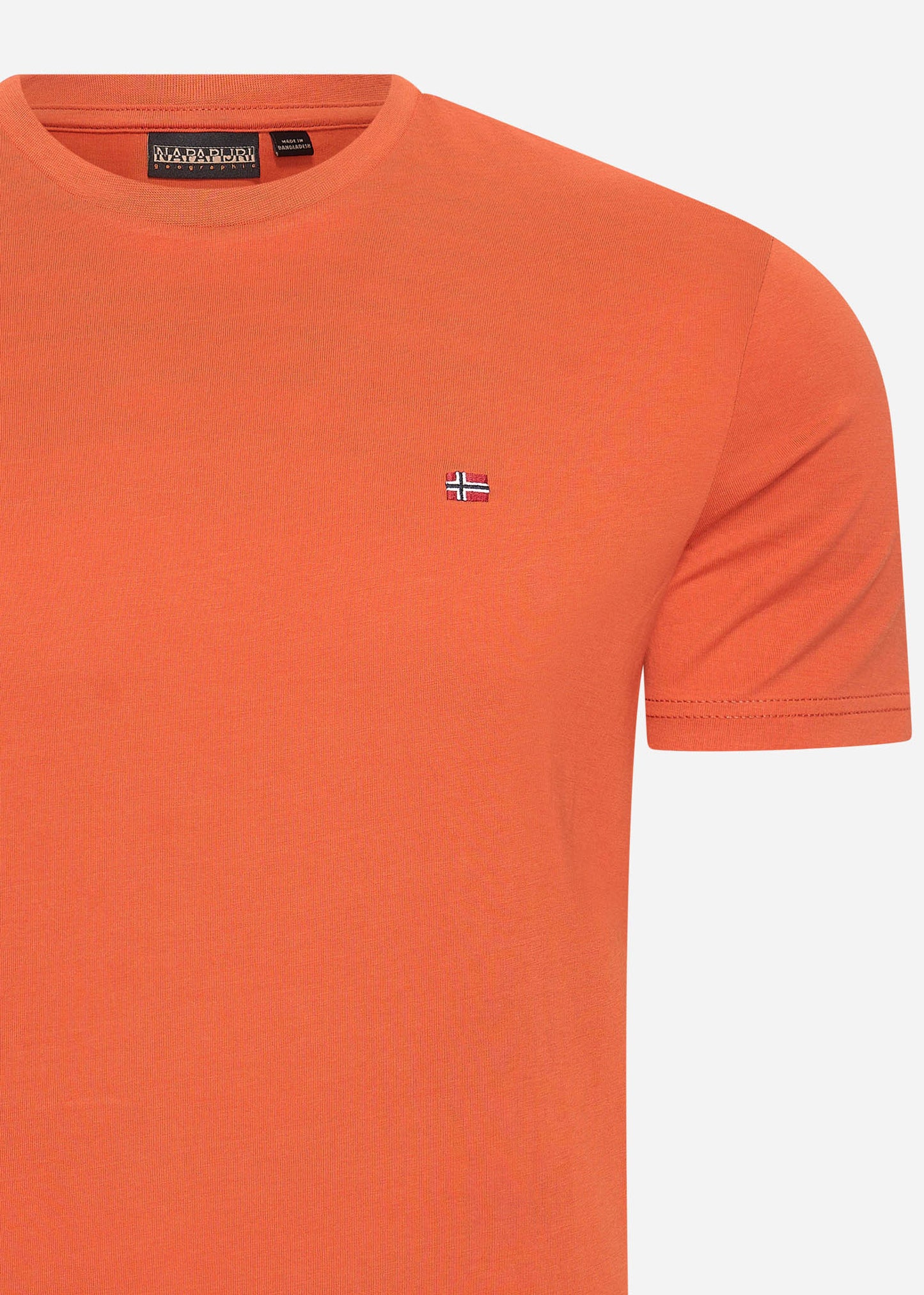 Napapijri T-shirts Salis ss sum t-shirt - orange burnt