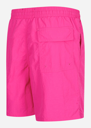 Lyle & Scott Zwembroeken Plain swim short - pink scorch