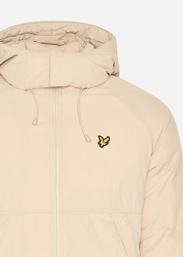 Lyle & Scott Jassen Padded puffer jacket - stone