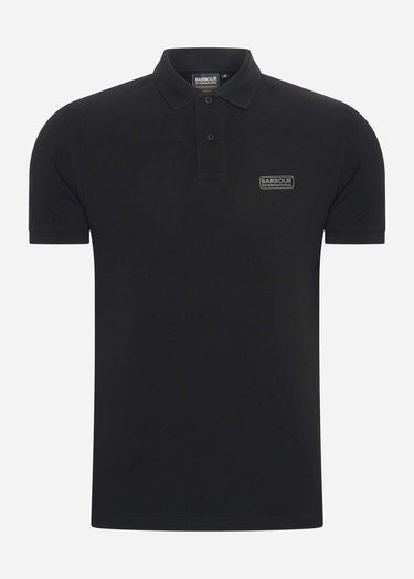 Barbour International Polo's  Essential polo shirt - black pewter