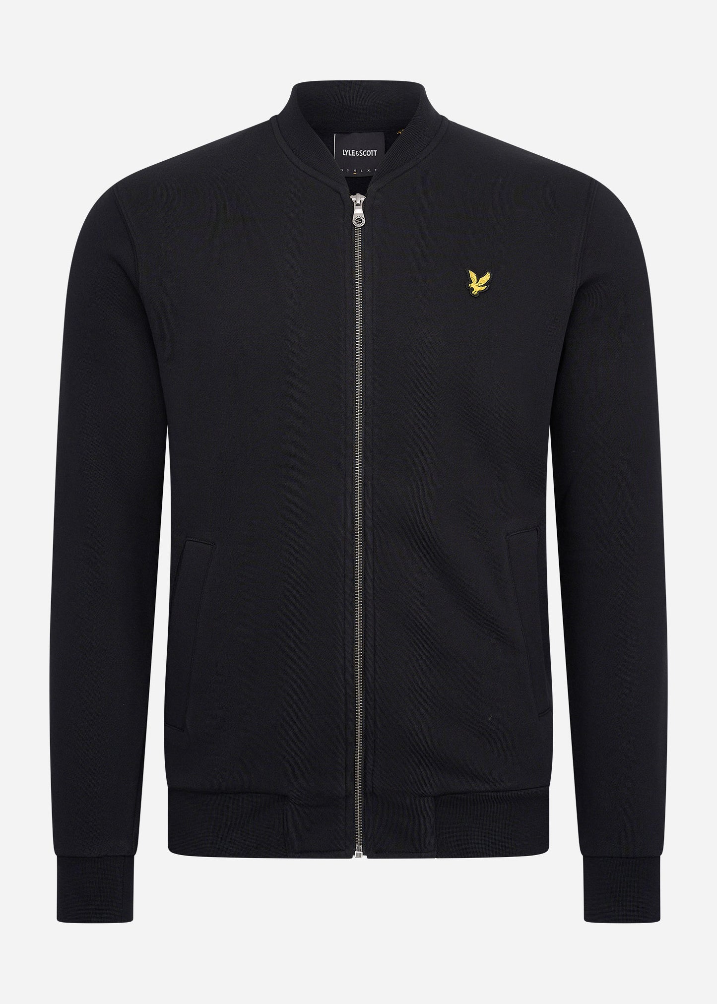 Lyle & Scott Vesten Jersey bomber - jet black