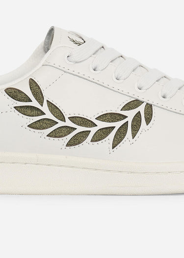 Fred Perry Schoenen B721 leather branded - prcln unifrm grn