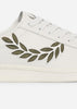 Fred Perry Schoenen B721 leather branded - prcln unifrm grn