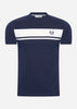 Sergio Tacchini T-shirts Master tee - blue white