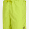Lyle & Scott Zwembroeken Plain swim short - green scorch