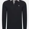 Weekend Offender Longsleeve Polo's Walker - black mid house check