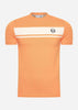 Sergio Tacchini T-shirts Master tee - tangerine gardenia