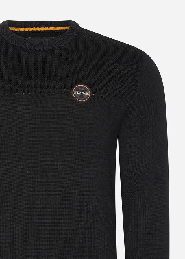 Napapijri Sweaters Derri crewneck sweater - black