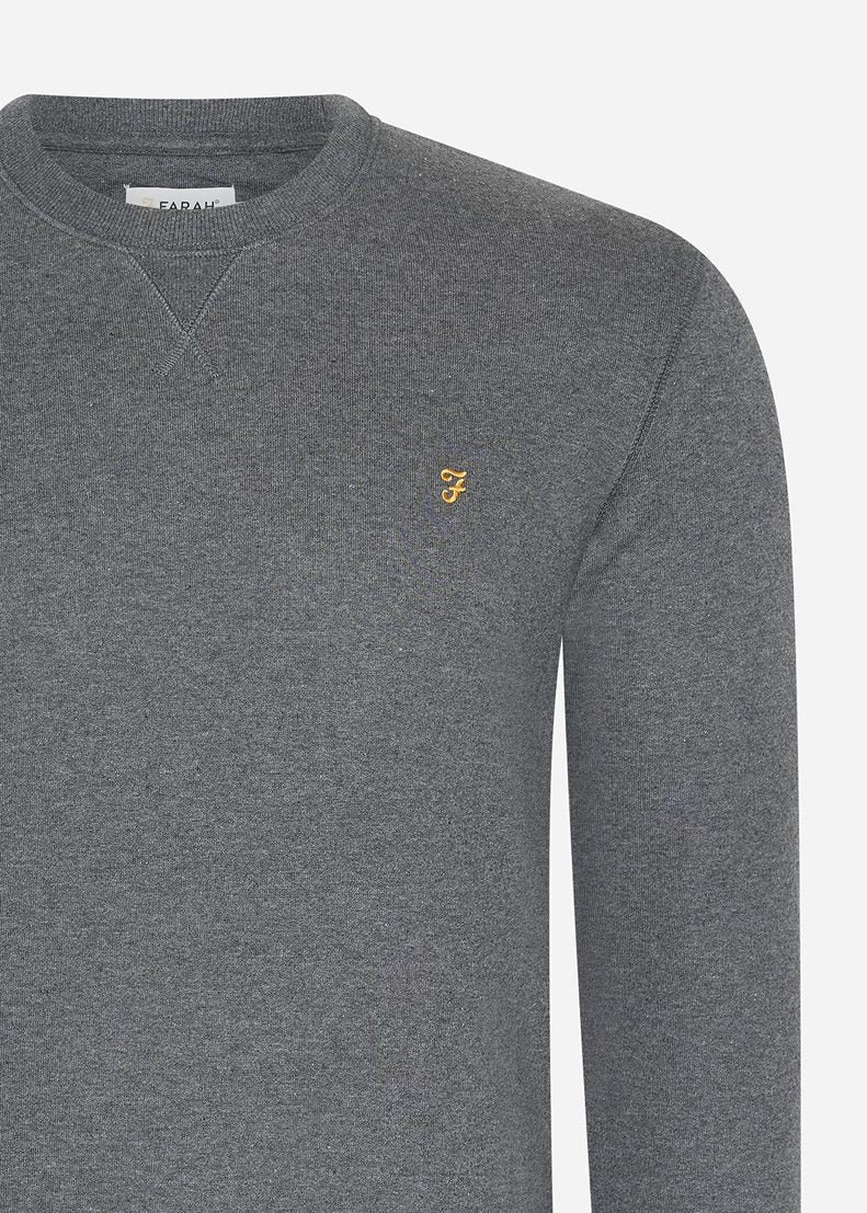 Farah Truien Sweatshirt tim new crew - farah grey marl